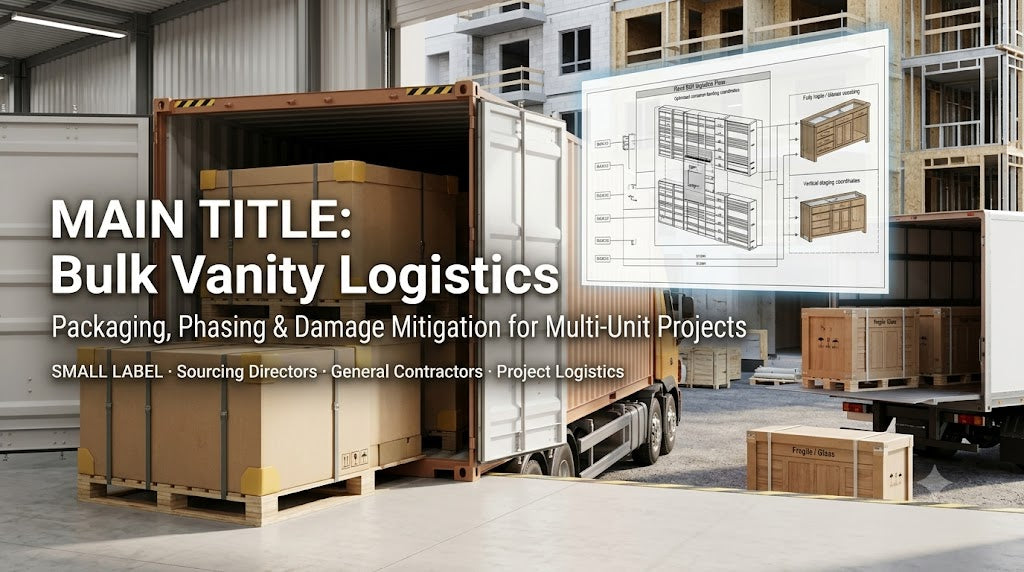 How to Organize Bulk Vanity Logistics: Packaging, Delivery Phasing, and Damage Mitigation on Multi-Unit Sites
