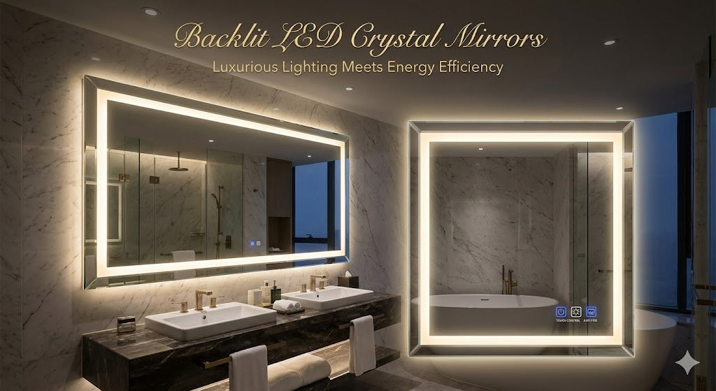 LED Crystal Mirrors: The Ultimate Luxury and Efficiency for Hotel Bathrooms