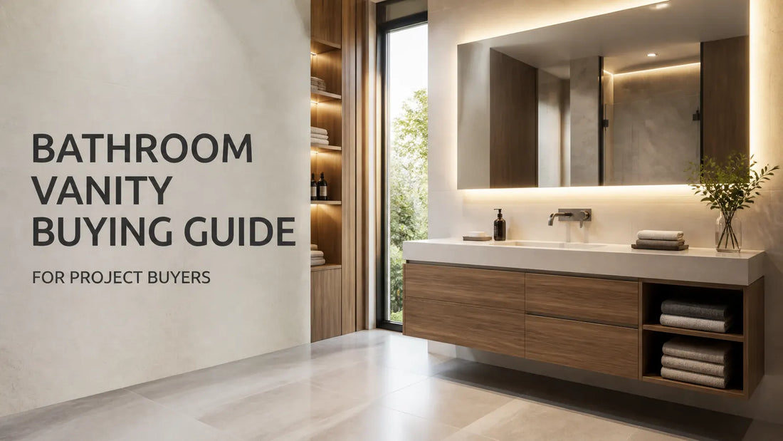 Bathroom Vanity Buying Guide for Hotel, Apartment and Development Projects
