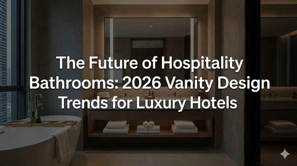 2026 Luxury Hotel Vanity Design Trends | Hospitality Bathrooms Bergoto