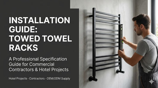 How to Install Heated Towel Racks in Commercial Bathrooms: Contractor Guide