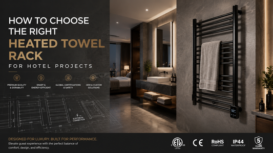How to Choose the Right Heated Towel Rack for Hotel Projects