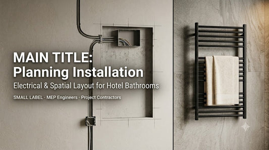 How to Plan Heated Towel Rack Installation for Hotel Bathrooms (Electrical & Spatial Layout)