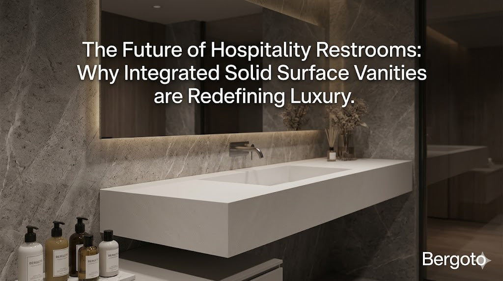 Integrated Solid Surface Vanities: Redefining Hospitality Luxury