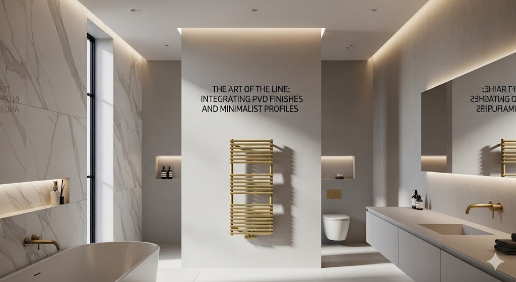 The Art of the Line: PVD Finish Trends in Minimalist Bathrooms