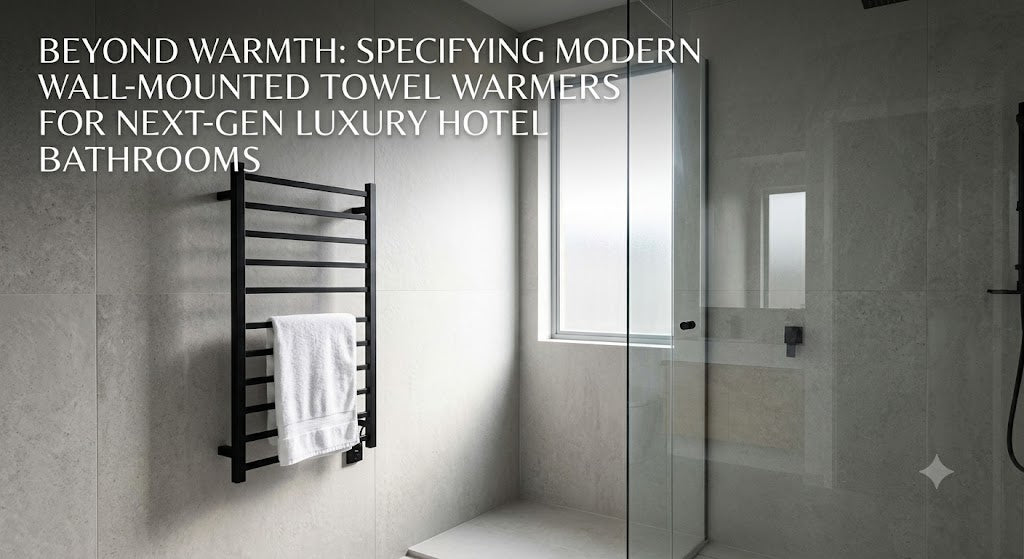 Specifying Wall-Mounted Towel Warmers for Luxury Hotels | Bergoto