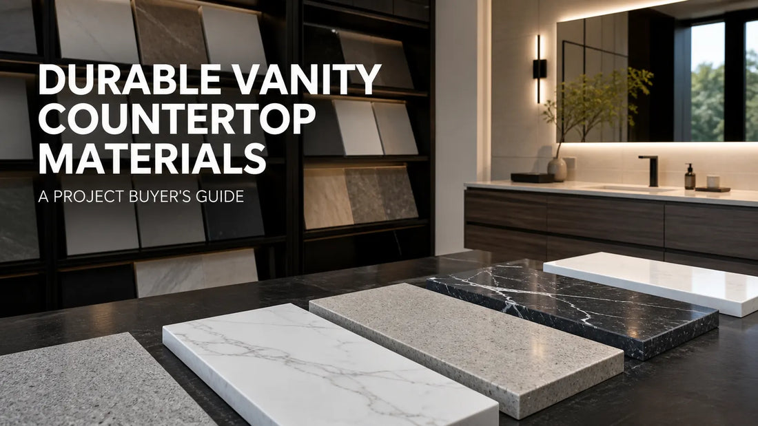 Most Durable Bathroom Vanity Countertop Materials for Project Use