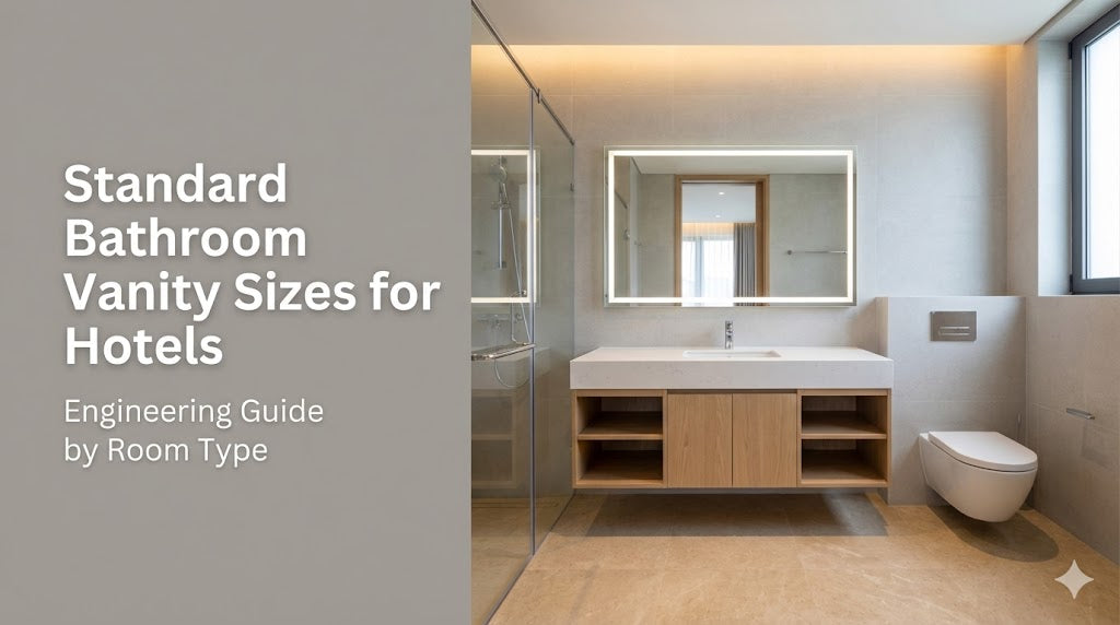 How to Standardize Bathroom Vanity Sizes Across Hotel Room Types