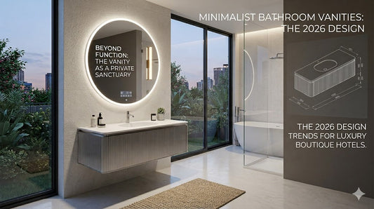 Minimalist Bathroom Vanities: The 2026 Design Trends for Luxury Boutique Hotels