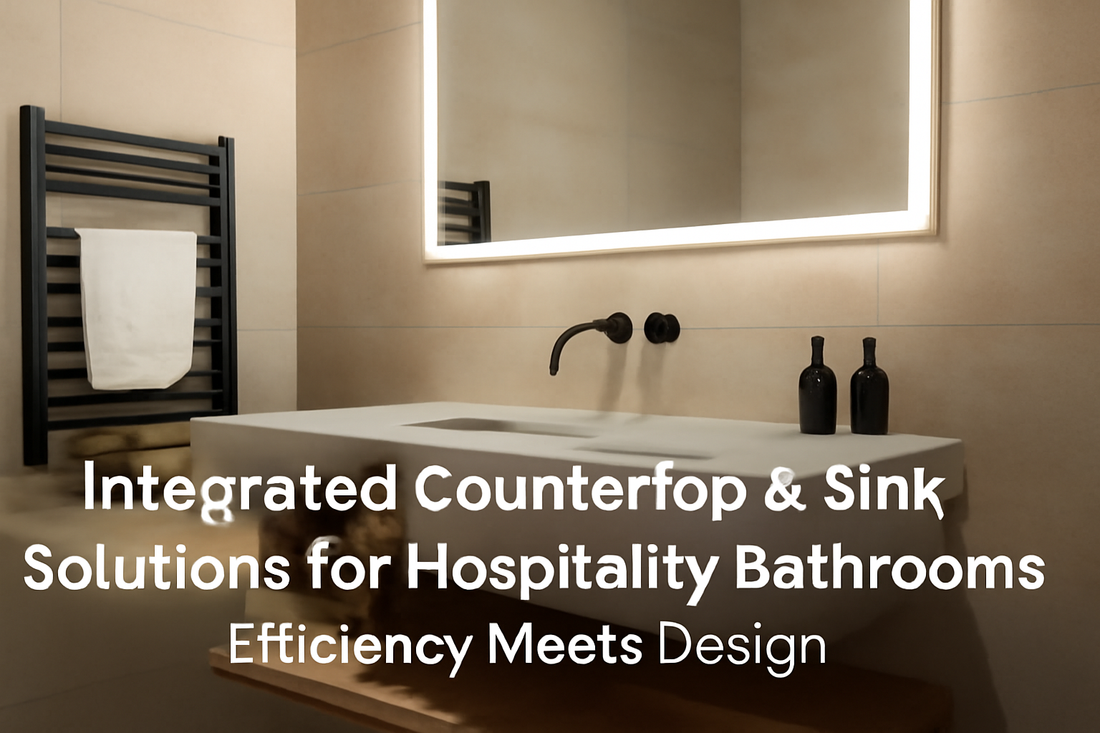 Integrated Countertop & Sink Solutions for Hospitality Bathrooms: Efficiency Meets Design
