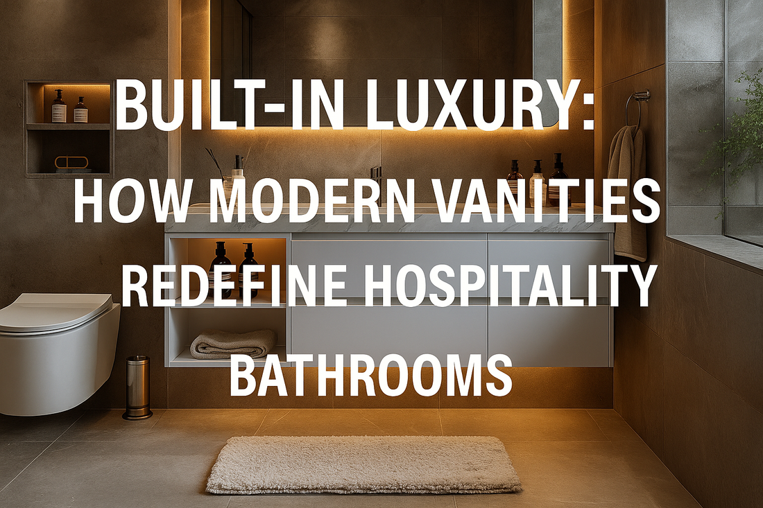 Built-In Luxury: How Modern Vanities Redefine Hospitality Bathrooms - My Store