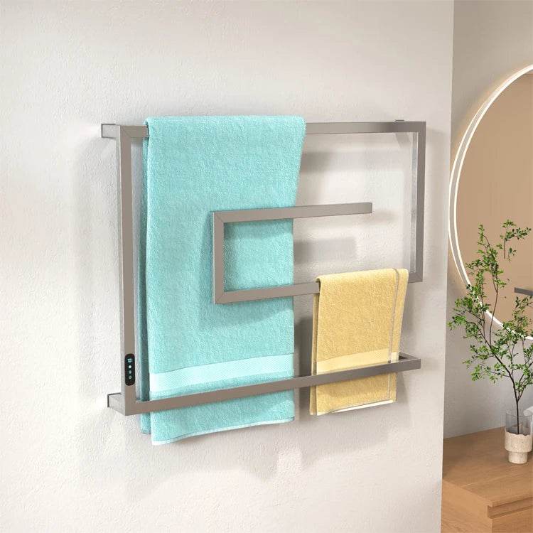 Heated Towel Rail Electric Towel Warmer Machine Electric Heating Towel Radiator Rack - My Store
