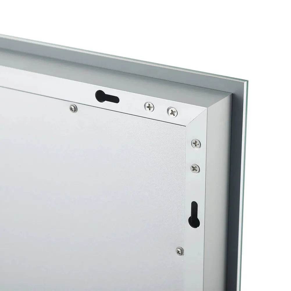 Modern Wall Mounted Full Length Touch Screen Makeup Bath Vanity Smart Mirror With Led Lights for Hotel Home Bathroom - My Store