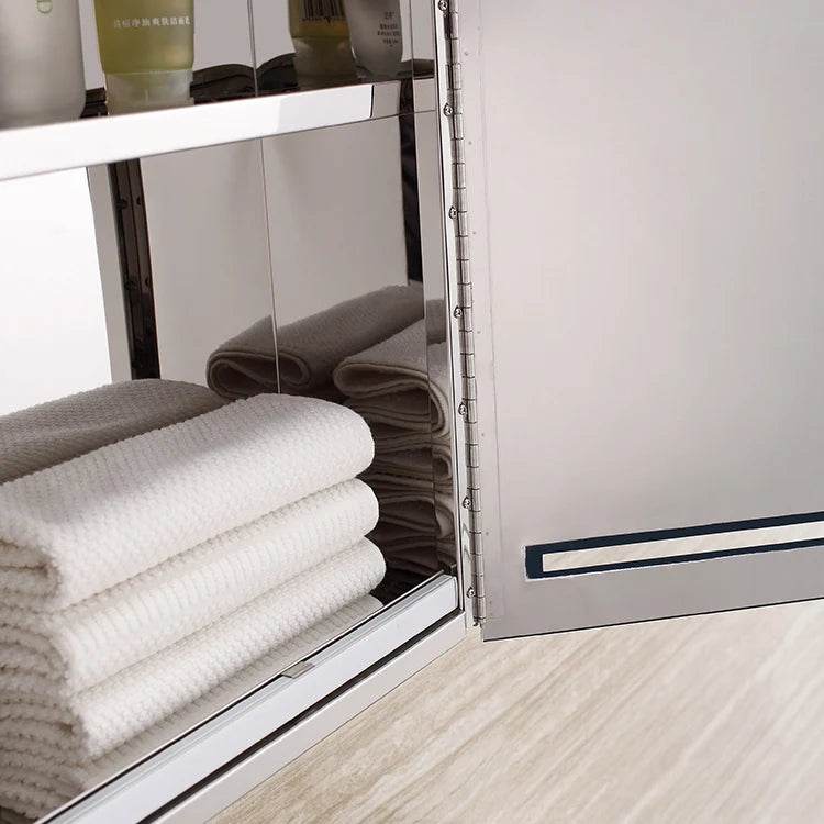 Illuminated Led Lighted Bathroom Led Mirror Cabinet Mirror Bathroom LED Light Medicine Cabinet - My Store