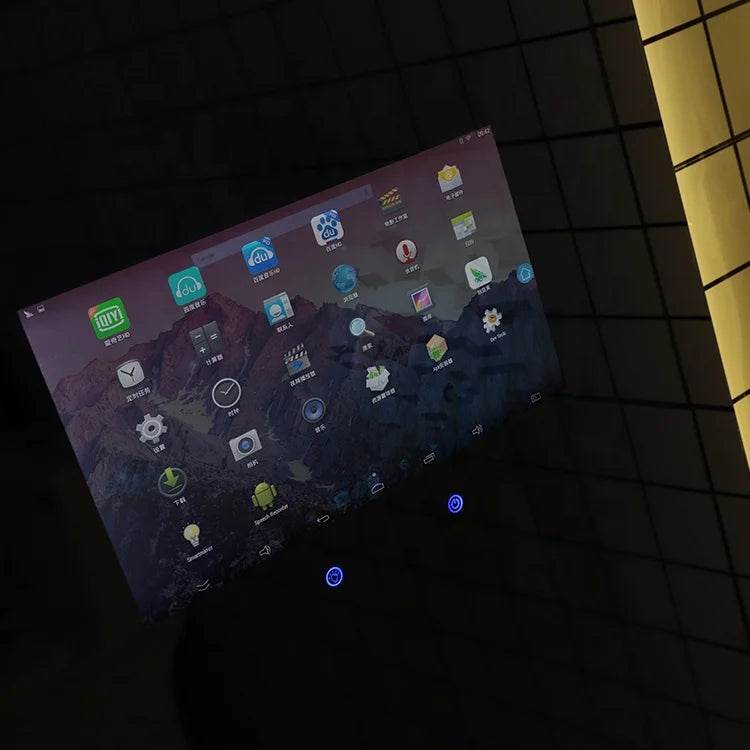 Full Body Mirror With Lights Touch Control Wall Mounted LED Long Length Mirror Backlit Light Vertical for Bathroom - My Store