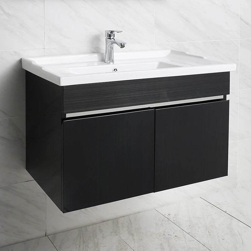 High Quality Bathroom Vanity Stainless Steel Black Color Bathroom Cabinet T-036 - My Store