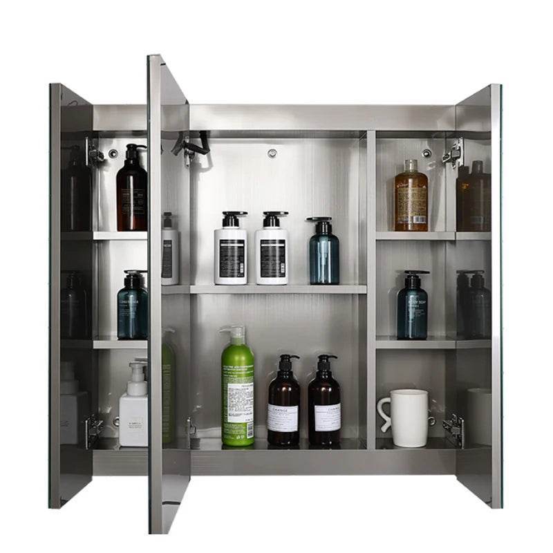 Speaker Bathroom Storage Smart LED Mirror Cabinet IP44 CE - My Store
