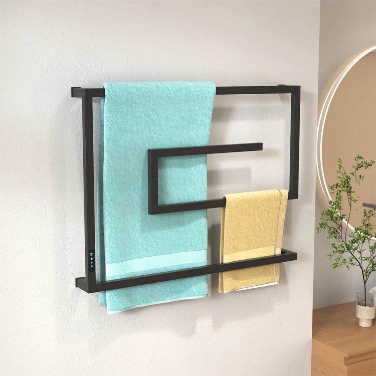 Heated Towel Rail Electric Towel Warmer Machine Electric Heating Towel Radiator Rack - My Store
