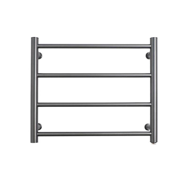 Etl Bathroom Towel Warmer Heated Racks Black Electric Towel Rail 304 Bathroom Stainless Steel Towel Heater - My Store
