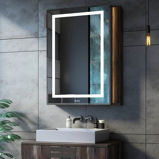 Storage Design Mirror Sink Bathroom Cabinet Jewelry Stainless Steel Bathroom Cabinet With Mirror Basin - My Store