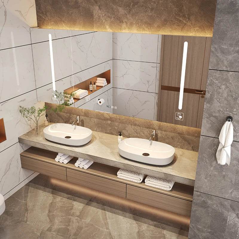 Style Selections India Luxury Vanity 304 Stainless Steel Foshan Wholesale Luxurious Bathroom Vanities - My Store