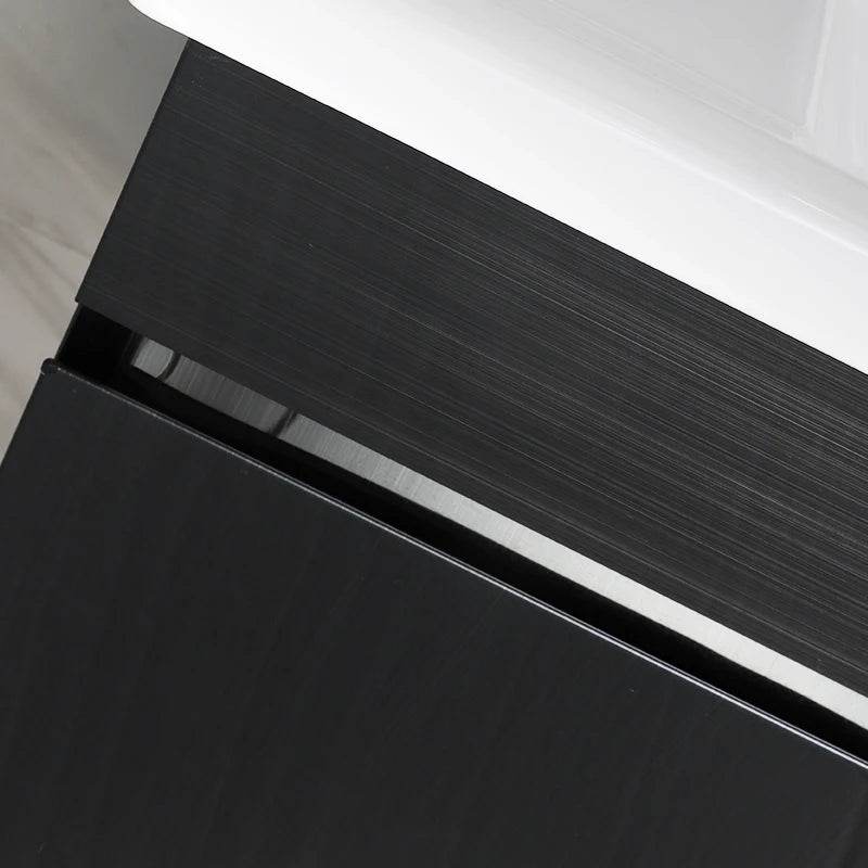 High Quality Bathroom Vanity Stainless Steel Black Color Bathroom Cabinet T-036 - My Store