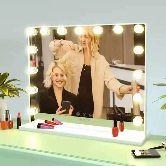 Led Pocket Mirror Compact Saa Infinity Salon Mirror With Led Lights - My Store