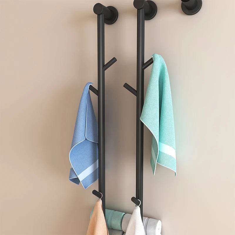 Smart Stainless Steel Heated Electric Towel Warmer Rack Wall Mounted - My Store