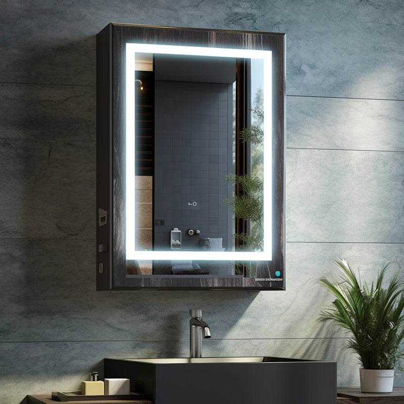 Storage Design Mirror Sink Bathroom Cabinet Jewelry Stainless Steel Bathroom Cabinet With Mirror Basin - My Store