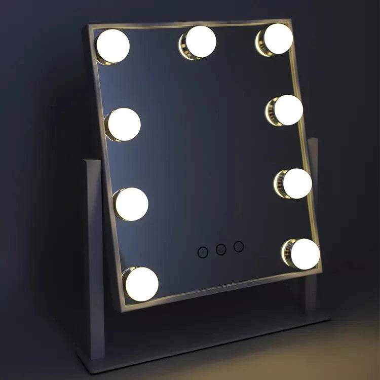 Led Pocket Mirror Compact Saa Infinity Salon Mirror With Led Lights - My Store