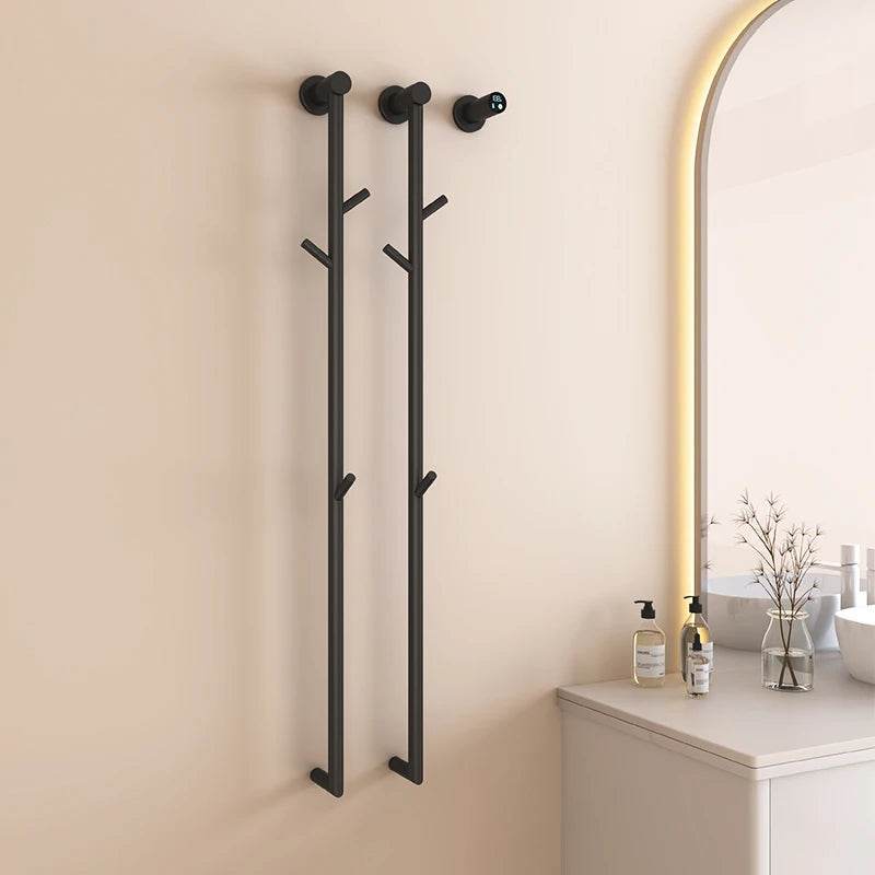 Smart Stainless Steel Heated Electric Towel Warmer Rack Wall Mounted - My Store