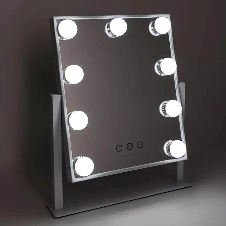 Led Pocket Mirror Compact Saa Infinity Salon Mirror With Led Lights - My Store