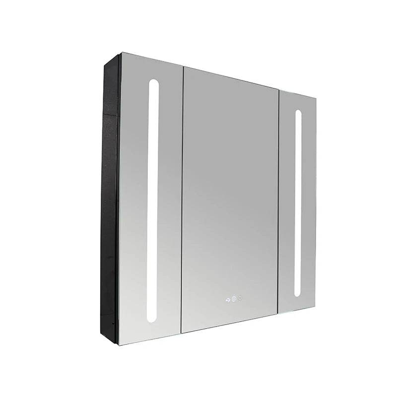 Led Stainless Steel Medicine Smart Bathroom Mirror Cabinet Waterproof With Smart Mirror Cabinet - My Store