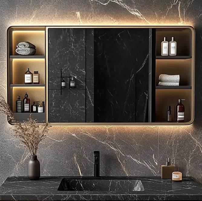 High End Bathroom Vanity Set Design Bathroom Cabinets Mirror Sink Bathroom Vanity 36 Inch - My Store